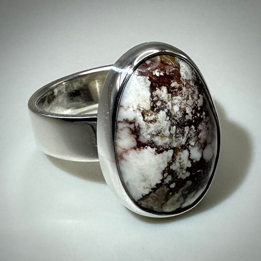 Wild Horse in Sterling Silver size 8.5 band