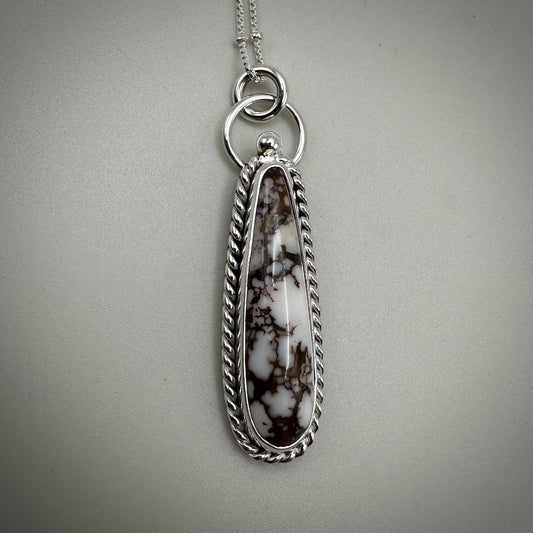 Wild Horse Sterling Silver Necklace
