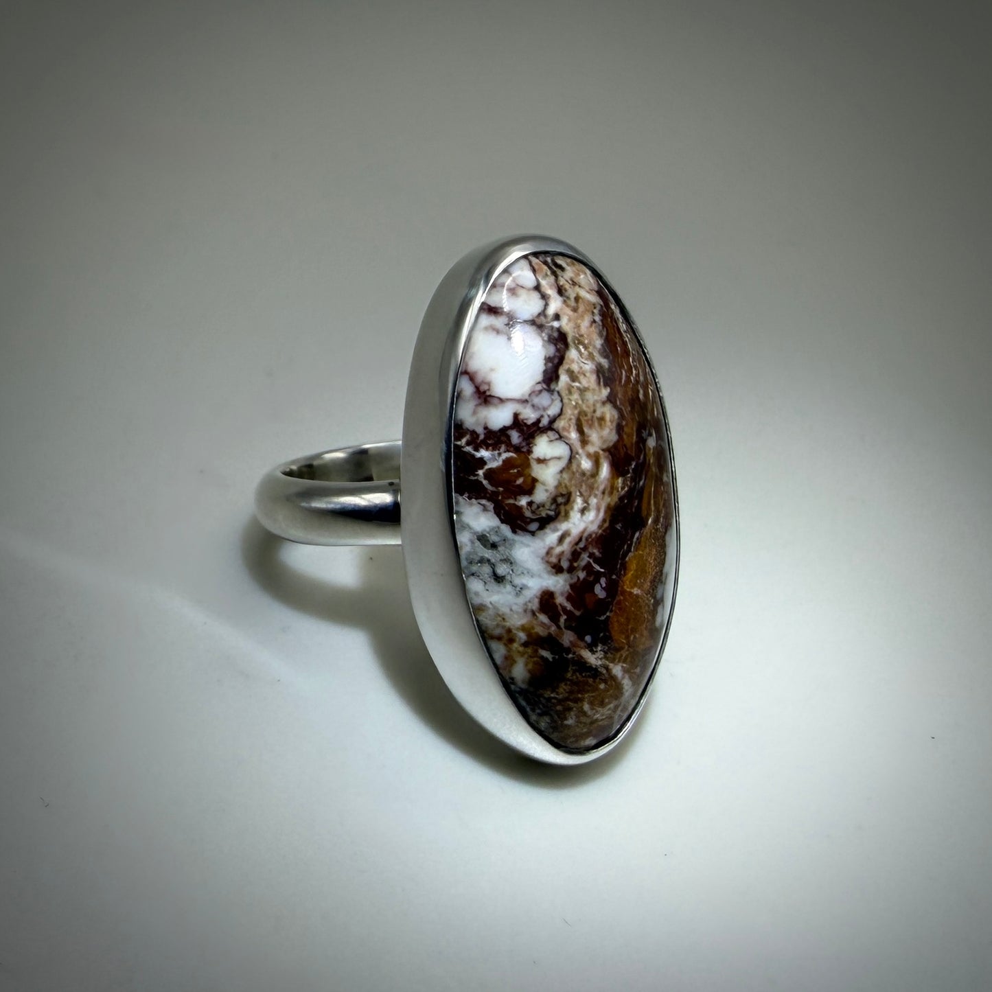 Wild Horse in Sterling Silver size 7.5 band