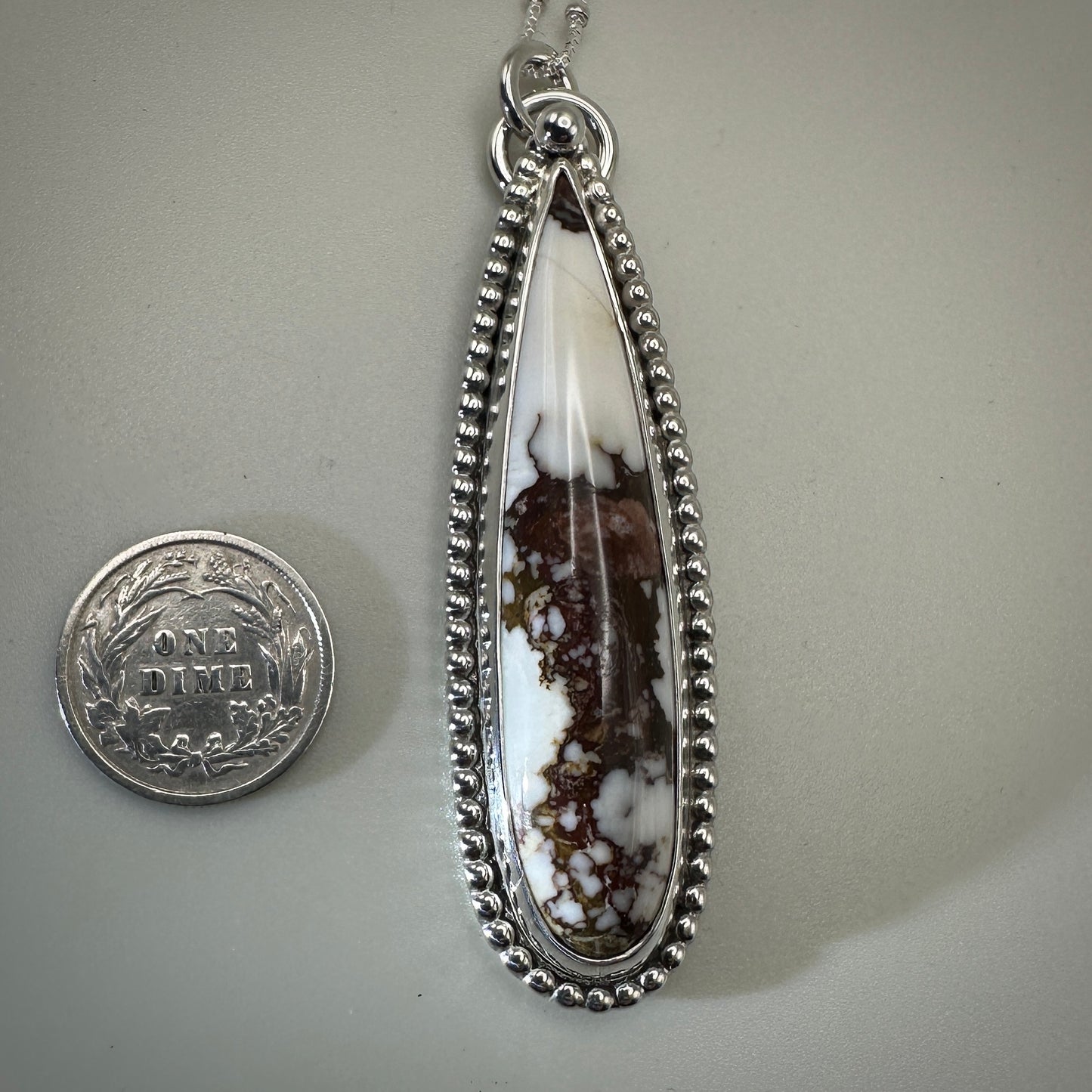 Wild Horse Sterling Silver Necklace
