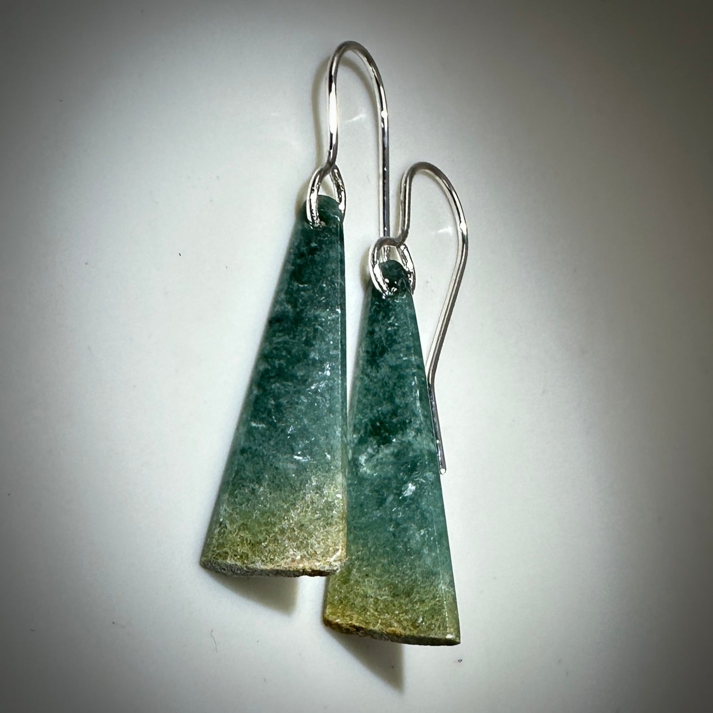 Jade-Guatemalan Sterling Silver Earrings