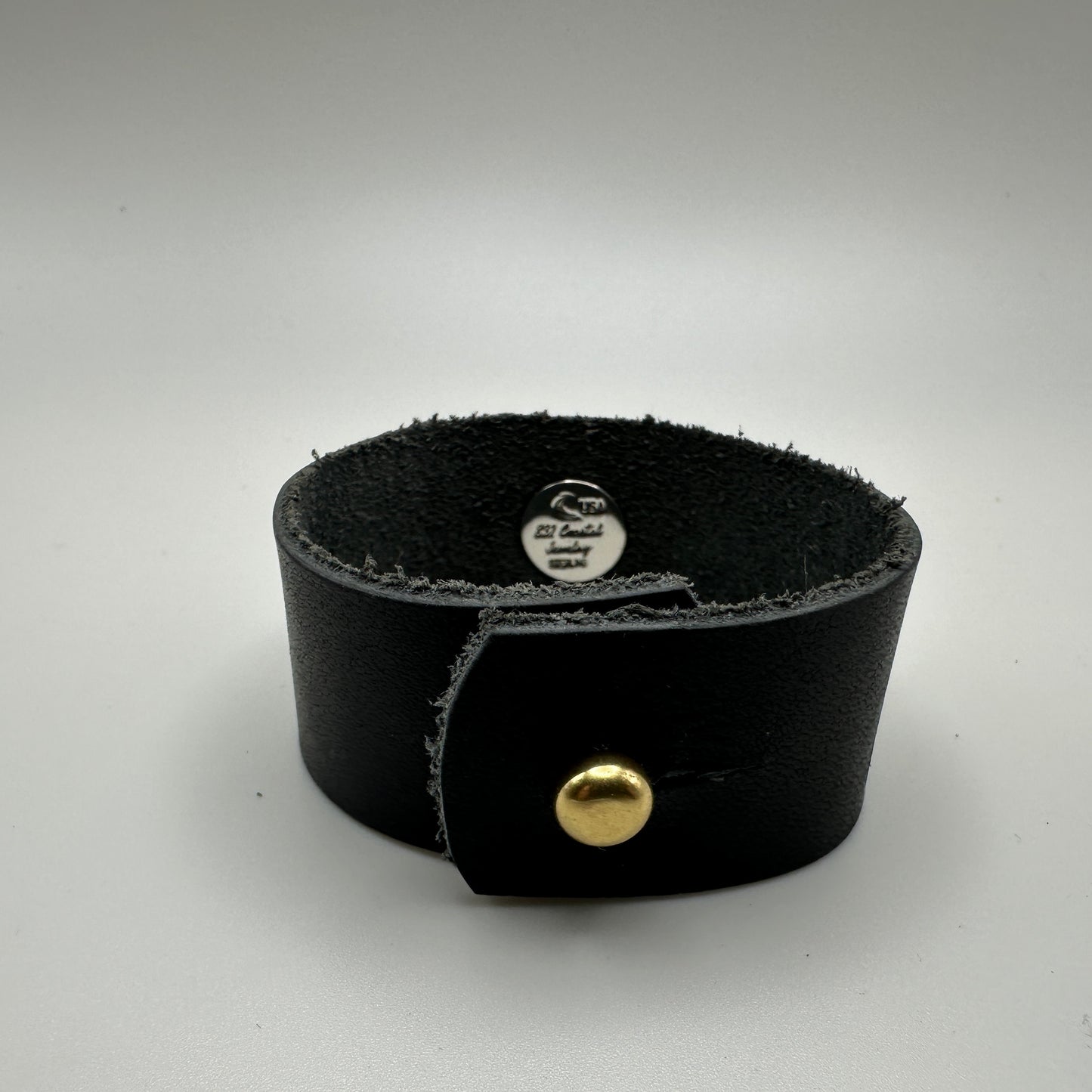 Kingman Turquoise Leather Bracelet