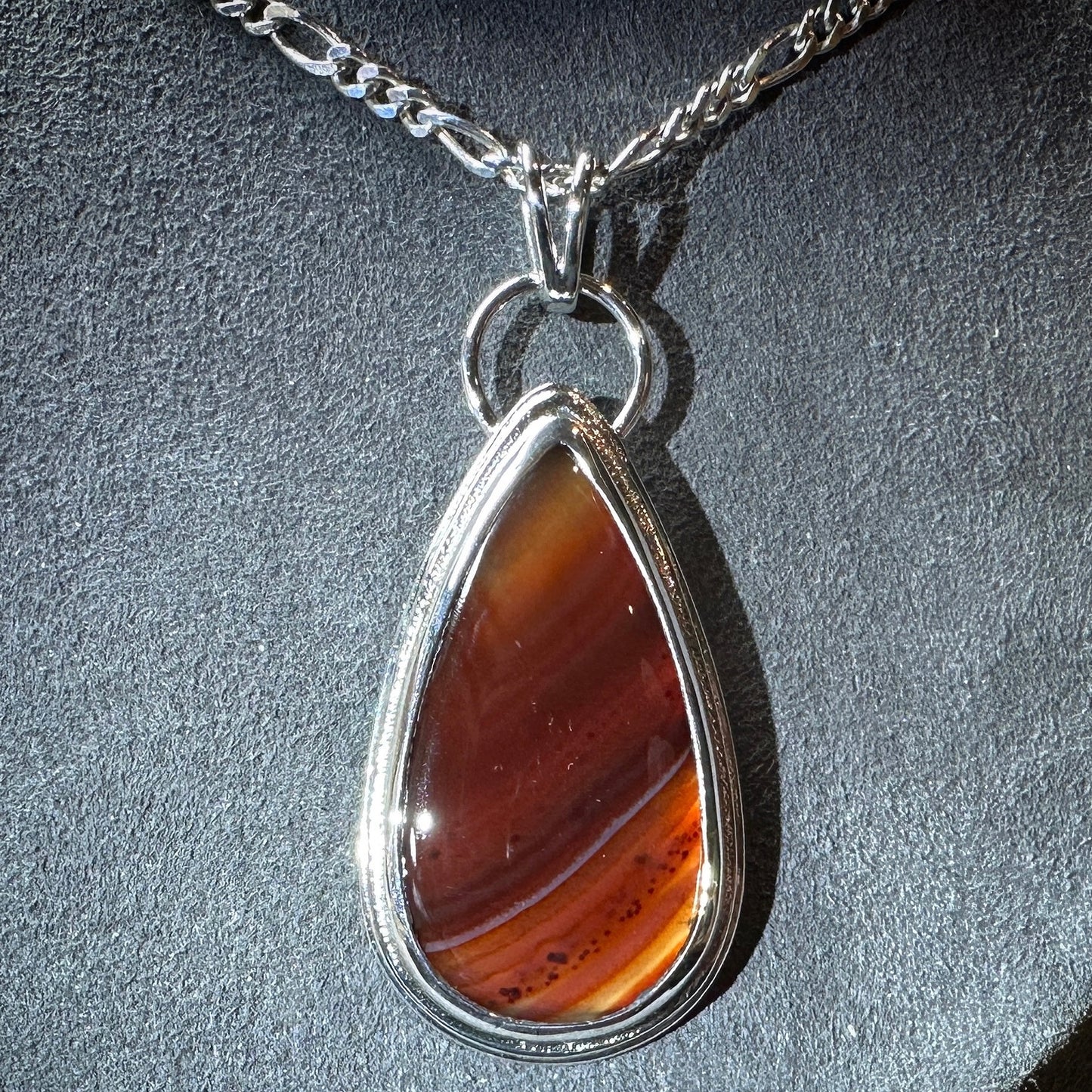 High Grade Montana Agate Necklace