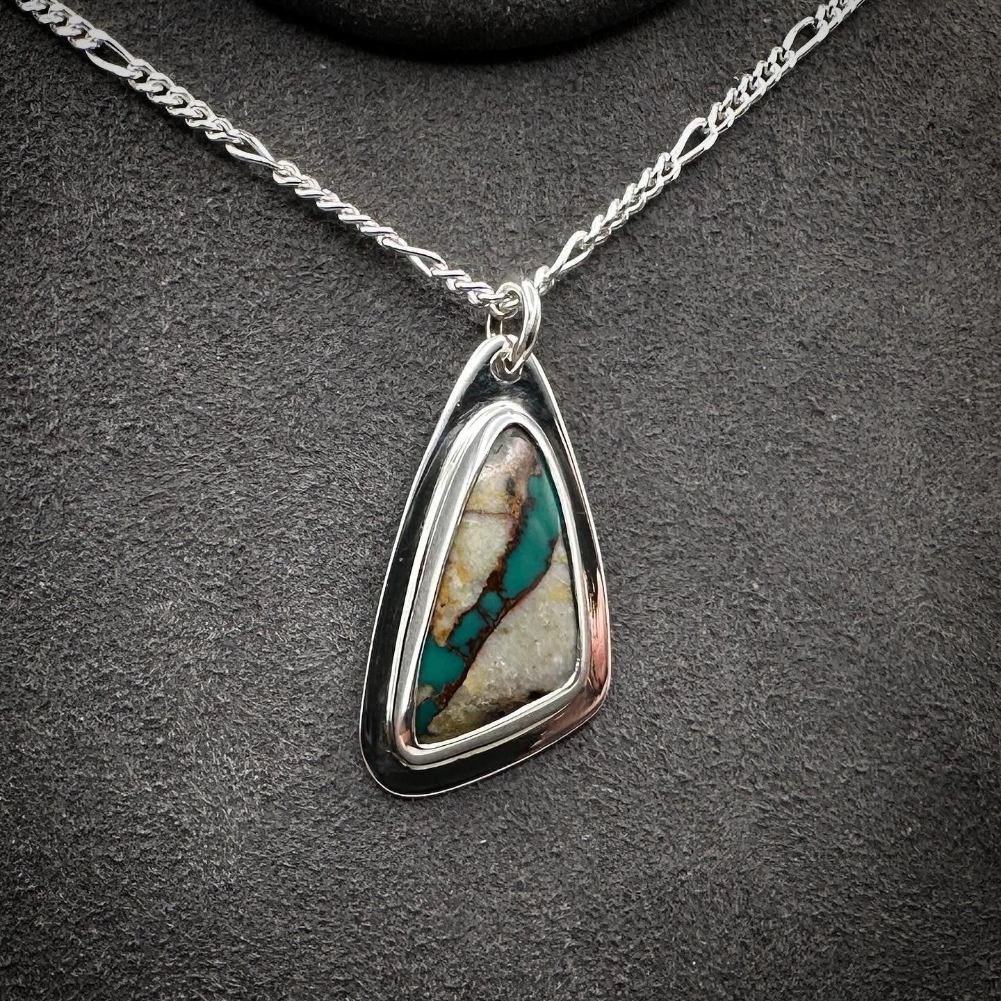 Otteson Royston Ribbon Turquoise Necklace