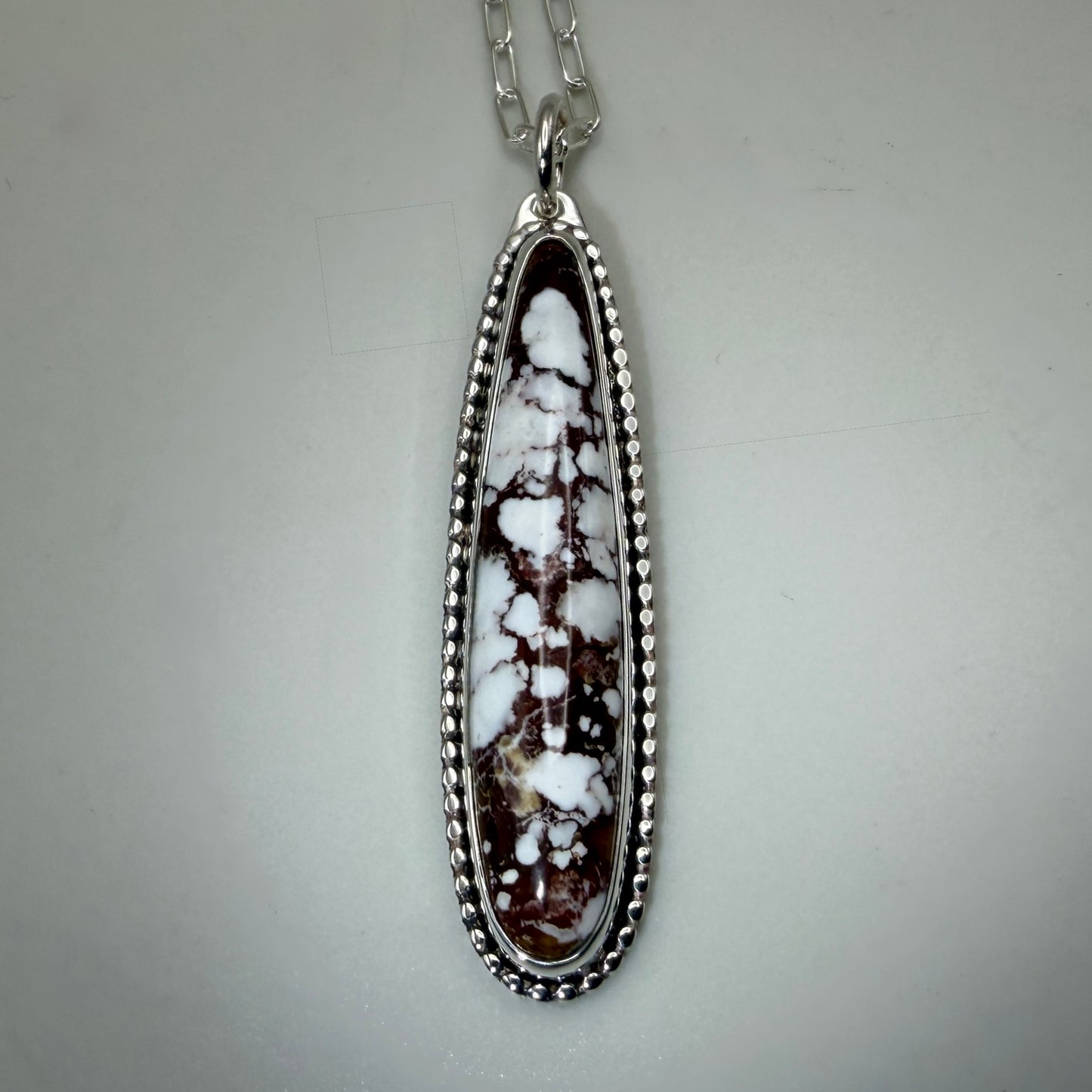 Wild Horse Sterling Silver Necklace