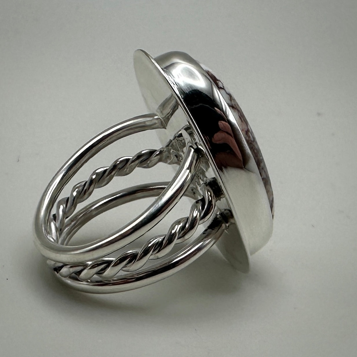 Wild Horse in Sterling Silver size 8.5 band