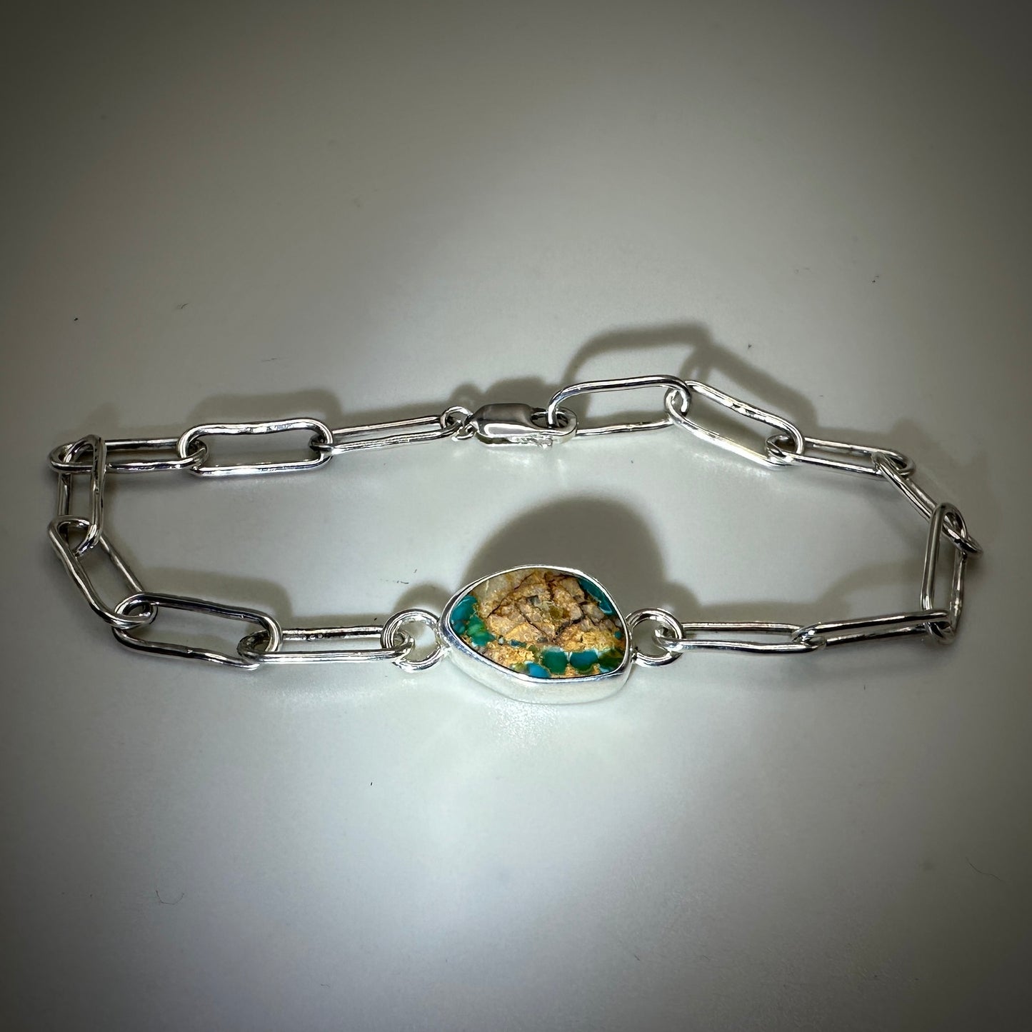 Royston Turquoise bracelet Sterling Silver