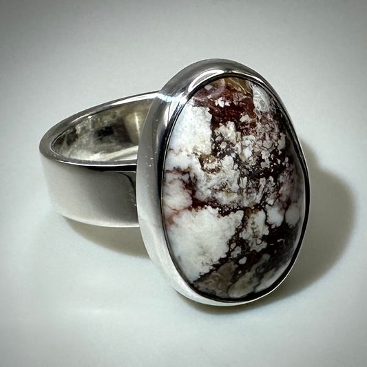 Wild Horse in Sterling Silver size 8.5 band