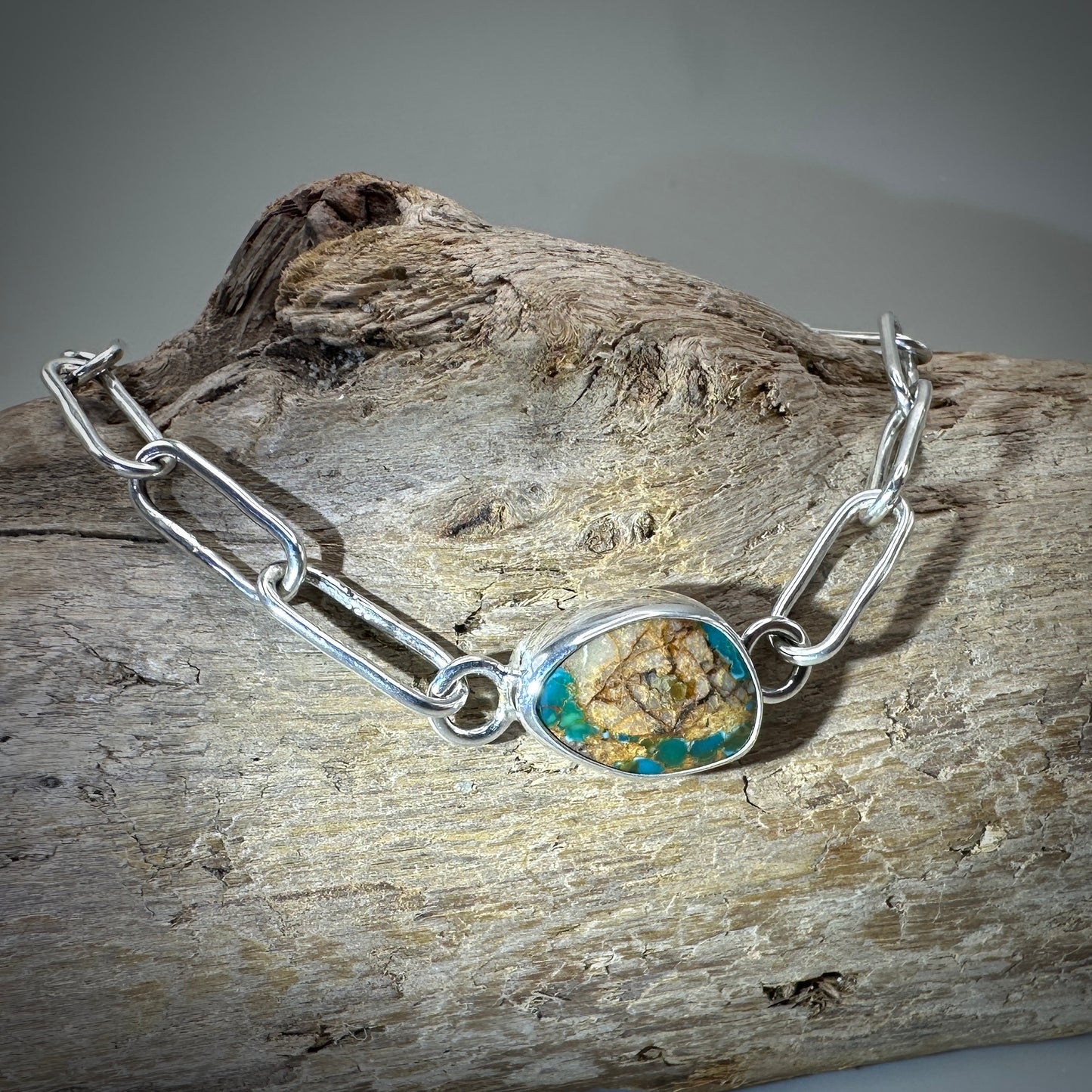 Royston Turquoise bracelet Sterling Silver