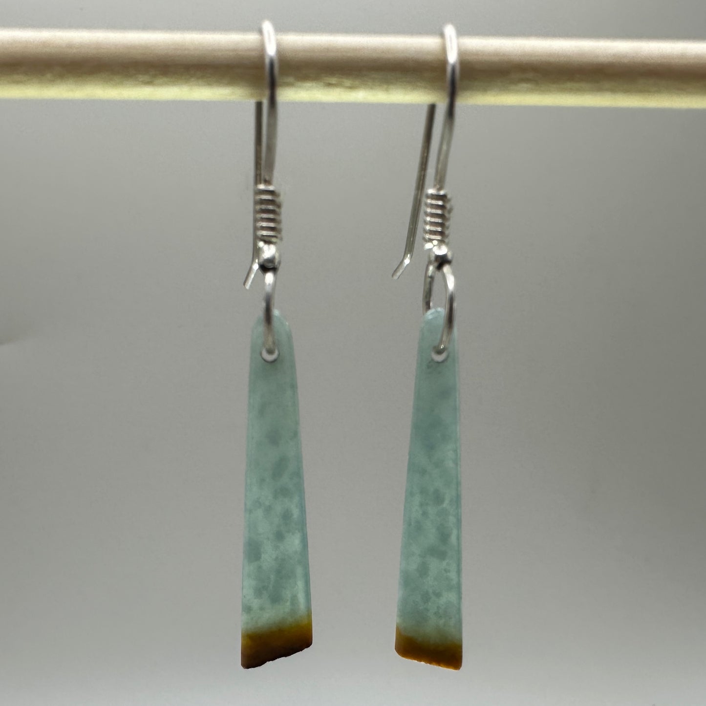 Jade-Guatemalan Sterling Silver Earrings