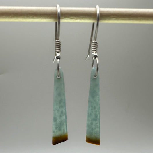 Jade-Guatemalan Sterling Silver Earrings