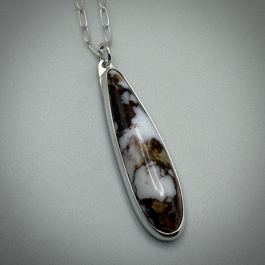 Wild Horse Sterling Silver Necklace