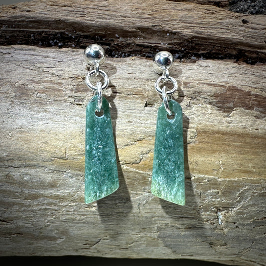 Jade-Guatemalan Sterling Silver Earrings