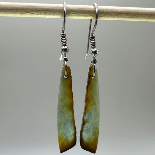 Jade-Guatemalan Sterling Silver Earrings