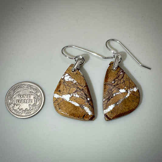 Wildhorse Jasper Sterling Silver Earrings