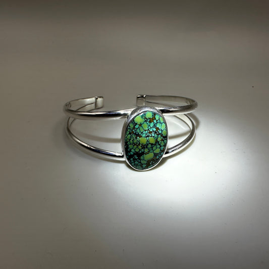 Bao Canyon Turquoise Sterling Silver Cuff Bracelet