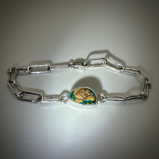 Royston Turquoise bracelet Sterling Silver